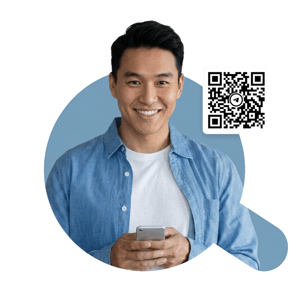 QR-код на чат в Telegram